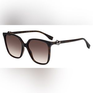 SOLD ✨ FENDI Sunglasses - FF 0318S - Brown Gradient